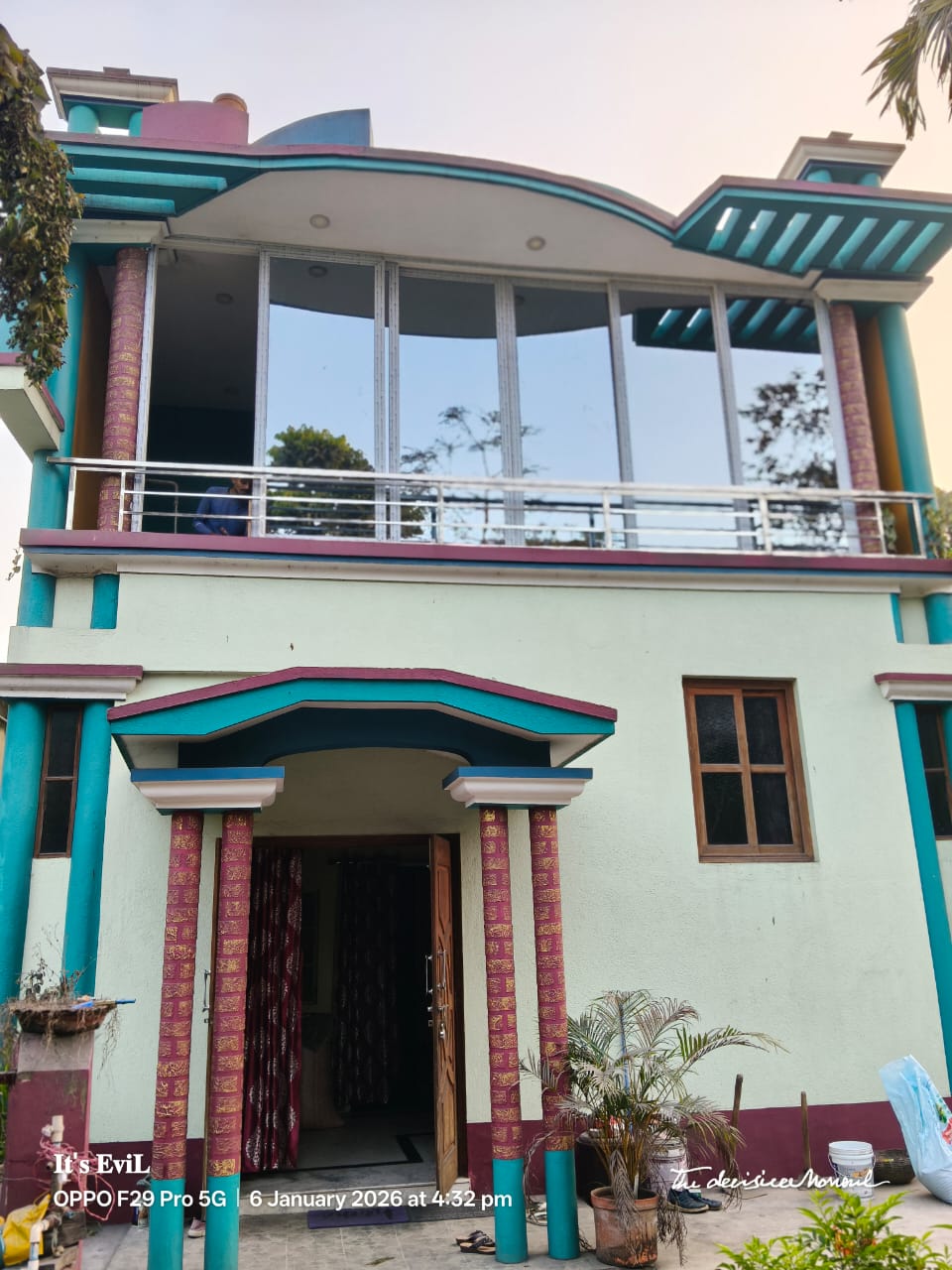 Glass Balcony Elevation Asansol